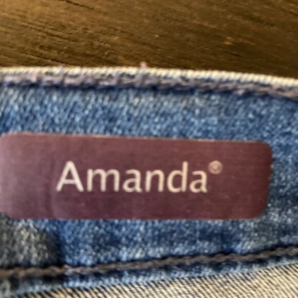 Womens Gloria Vanderbilt Amanda Straight Leg Jeans 10 - Picture 7 of 8